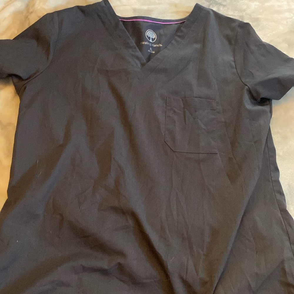 Heading handsome scrub top